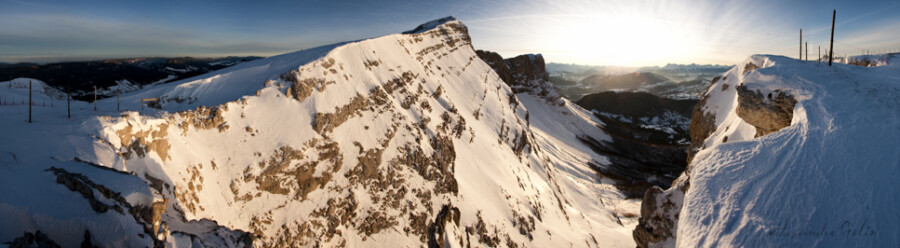 Col des Moucherolles et soeur Agathe