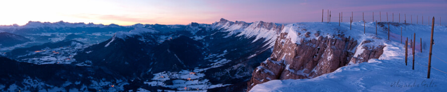 Mont Aiguille et Saint Andéol